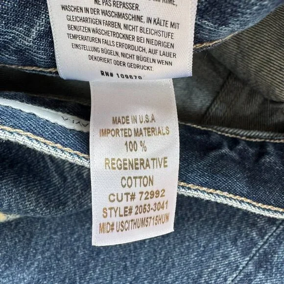 Citizens of Humanity Ayla Baggy Cuffed Crop Wide Leg Jeans Claremont 29 - Picture 8 of 13